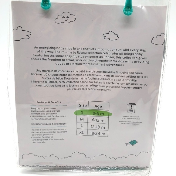 Ro+Me by Robeez Baby Boys' Bear Sneakers 0-6mo - Picture 4 of 10